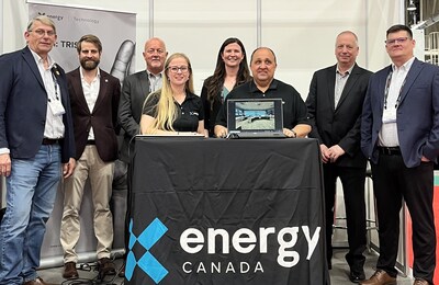 Millwright Regional Council - Canada and X-energy together at the Global Energy Show Canada in Calgary. (CNW Group/Millwright Regional Council - Canada)