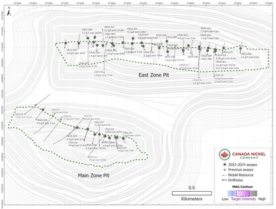 Figure 1 - Crawford PGM Highlights 2024 (CNW Group/Canada Nickel Company Inc.)