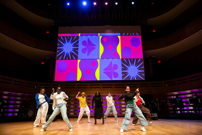 Credits: Artur Mola Photography. Photo: The Songs from the Journey musical production performed at The Royal Conservatory of Music (ON) in June 2024. (CNW Group/Lafarge Canada Inc.)