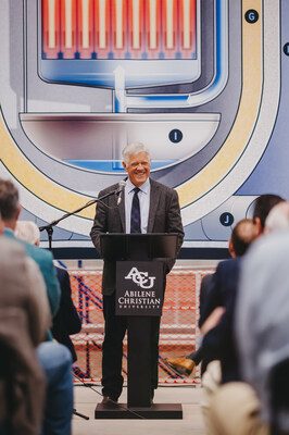 “We are proud to partner with the Texas Produced Water Consortium." Doug Robison, Founder and President of Natura Resources, speaks to Natura supporters in Abilene, Texas.