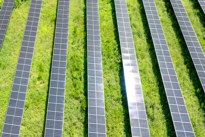 One of Chaberton Energy's completed community solar projects.