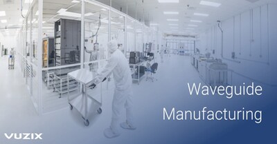 Vuzix ISO clean room waveguide facility in New York State