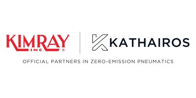Kimray and Kathairos Solutions partnership logo. (CNW Group/Kathairos Solutions Inc.)