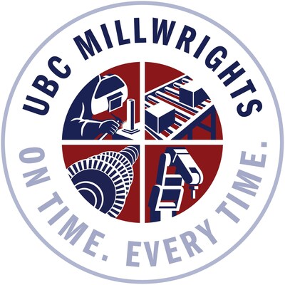 UBC Millwrights Logo (CNW Group/Millwright Regional Council)