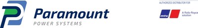 Paramount Power Systems and Authorized mtu Dealer Logos (CNW Group/Paramount Power Systems)