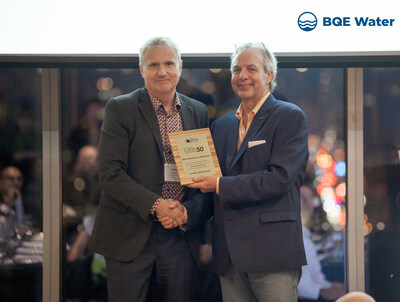 David Kratochvil Honoured with the Prestigious Clean50 Award for Clean Technology (CNW Group/BQE Water Inc.)