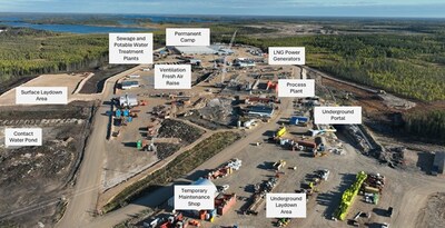 McIlvenna Bay Mine Site Looking North (CNW Group/Foran Mining Corporation)
