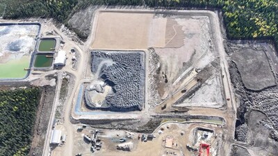 Waste Rock & Ore Pad Construction (CNW Group/Foran Mining Corporation)