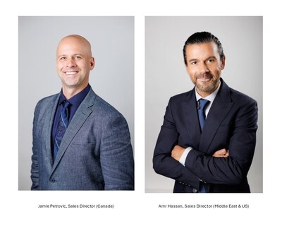 Jamie Petrovic, Sales Director (Canada); Amr Hassan, Sales Director (Middle East & US) (CNW Group/GERI (General Energy Recovery Inc.))