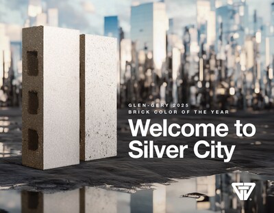 Glen-Gery Corporation, a premier brick manufacturer that is part of Brickworks North America, unveiled its 2025 Brick Color of the Year, Silver City—a multifaceted, monotone, matte grey engobe brick that pulls in design cues from its natural surroundings. Silver City is available in two finishes - smooth and wirecut.