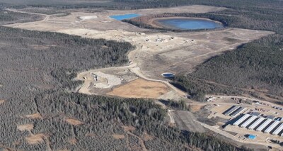 Aggregate Crushing and Future Dry-Stack Tailings Storage Area (CNW Group/Foran Mining Corporation)