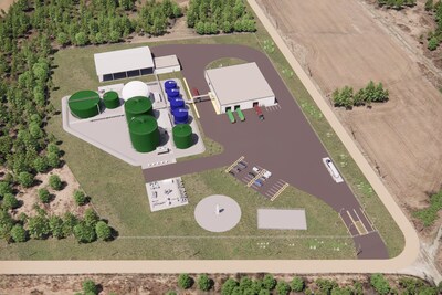 Nexus W2V's flagship facility, the Kingsbury Bioenergy Complex in La Porte, Indiana, will turn source-separated organics into renewable natural gas (RNG)