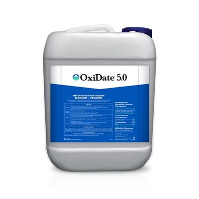 OxiDate 5.0, fungicide and bactericide