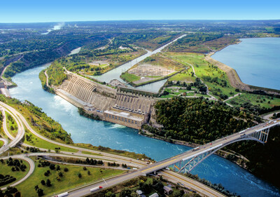 OPG's Sir Adam Beck Generating Complex near Niagara Falls. (CNW Group/Ontario Power Generation Inc.)