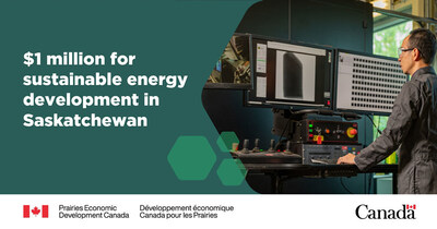 Government of Canada investing in Energy Innovation Hub in Saskatchewan (CNW Group/Prairies Economic Development Canada)