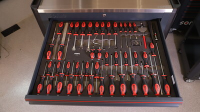 The Sonic Foam System paired with serialization and inventory control increases efficiency, accountability, and organization.