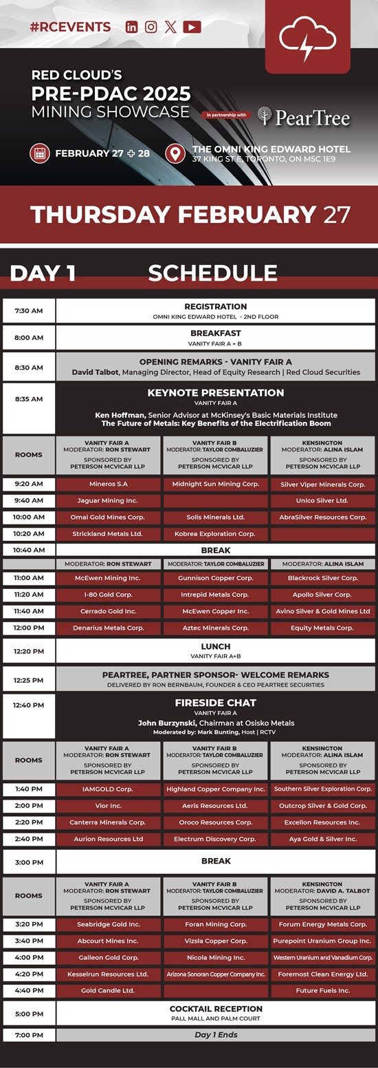 Cannot view this image? Visit: https://www.miningstockeducation.com/wp-content/uploads/2025/02/241790_agenda_-_fms_2025_-_red_cloud_v7_mailchimp_day1_agenda_fms2024_002_550.jpg