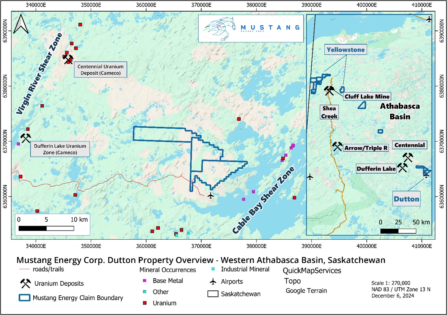 Overview of Mustang’s Dutton Project¹