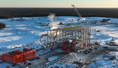 Process Plant (looking North) (CNW Group/Foran Mining Corporation)