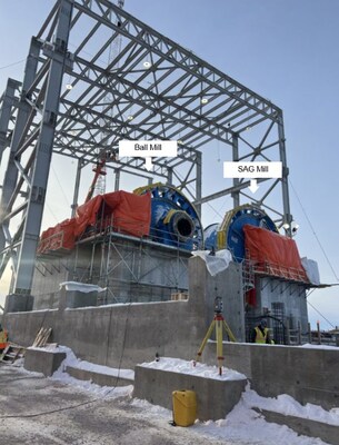 Process Plant (Mills) (CNW Group/Foran Mining Corporation)