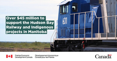 Minister Duguid announces federal investments to secure affordable transportation in the North, and strengthen trade opportunities for Canada (CNW Group/Prairies Economic Development Canada)
