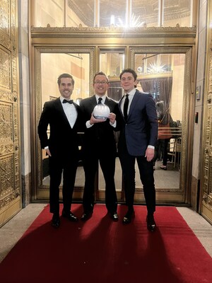 Ara Partners Deal Team members (Manuel Ferreira Gomes, Tuan Tran, Robert Bond) at the IJ Global Award Ceremony