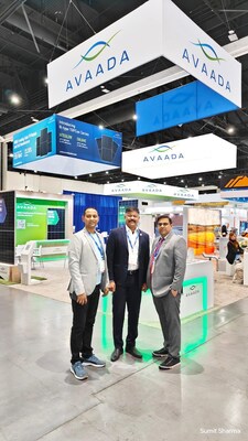 Avaada Electro Team at Inter Solar North America