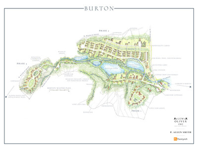 Burton community site drawing.