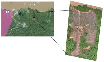 Figure 1: Oko West Gold Project Barge Landing Site Preparation (CNW Group/G Mining Ventures Corp)