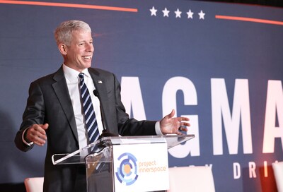 US Energy Secretary Chris Wright says next-generation geothermal energy is a key part of American energy dominance, at Project InnerSpace's DC Geothermal House MAGMA.