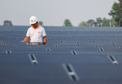 The solar cells of Bangkhenchai Company Limited (BKC).