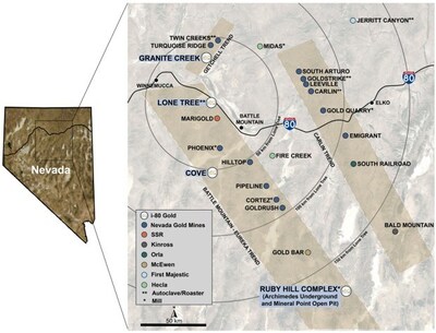 Figure 3: i-80 Gold Regional Map (CNW Group/i-80 Gold Corp)