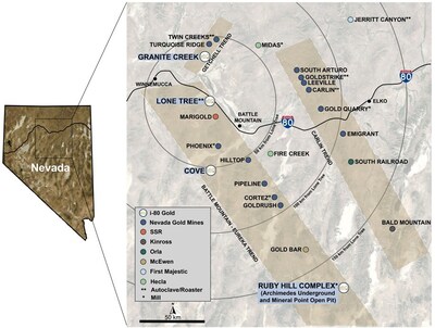 Figure 3: i-80 Gold Regional Map (CNW Group/i-80 Gold Corp)