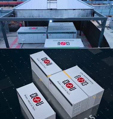 The Aqua-C2.5 is world's first large-scale energy storage system to adopt an active ventilation fire protection design