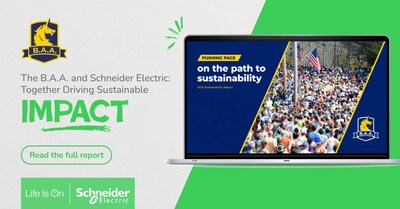 B.A.A. publishes inaugural sustainability report with support from official multi-year sustainability partner Schneider Electric.