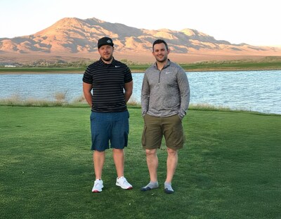 Alex Johnston (L) and Zack Simon (R)