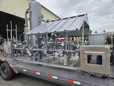 ESD Skid for Gas Conditioning and Field Gas Custody Transfer