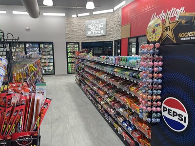 The wide selection of products available include Allsup’s World Famous Burritos, Yesway private-label snacks, fresh Allsup’s bread, milk, and eggs, and more.
