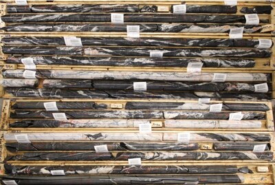 Figure 4: Gold mineralized quartz vein domain from 981 m to 1,007.65 m in NFGC-24-2168 (Keats-AFZ Deep) (CNW Group/New Found Gold Corp.)