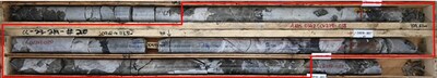 Figure 5: Pollucite mineralization in drill hole CV23-219 (CV5) grading 5.24% Cs2O over 2.0 m (109.5 m to 111.5 m). (CNW Group/Patriot Battery Metals Inc.)