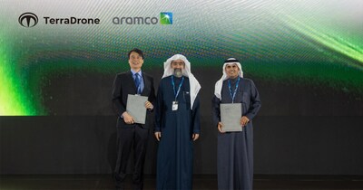 MOU Signing Ceremony Between Terra Drone and Aramco