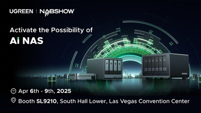 The New AI-Powered UGREEN NASync iDX Series at NAB Show 2025