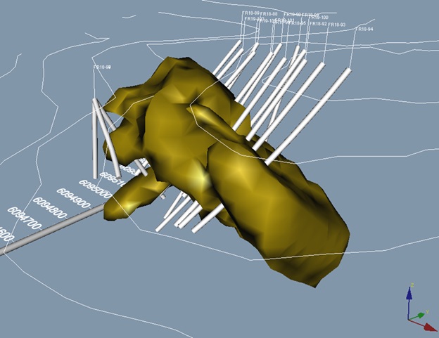 Fran Gold 3D Model DDH 2018-2019