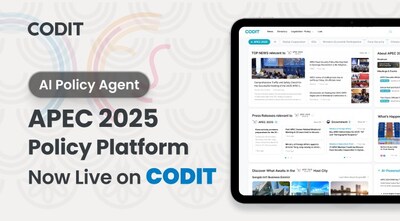 CODIT Launches 'APEC 2025' Policy Monitoring Platform