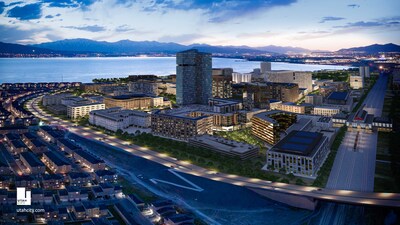 Rendering of Utah City development (CNW Group/Corix District Energy Holdings LP)