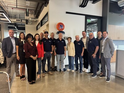 Team members from PTS Advance and Morson Group together in the Tustin, CA, office