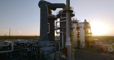 Project Roadrunner under construction in Pecos, Texas