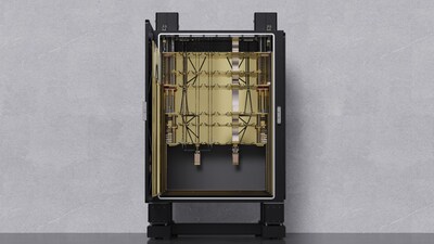 The Maybell Quantum “Big Fridge” has a base temperature below 10 millikelvins (mK).