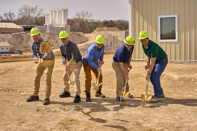 MLC and HBM personnel break ground