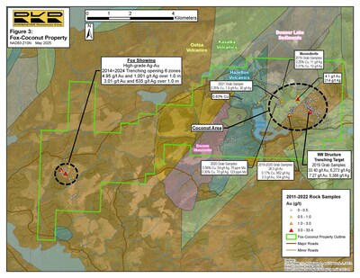 Fox Coconut Property (CNW Group/Rokmaster Resources Corp.)